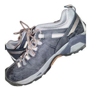 Keen Waterproof Mens Hiking Work gray Leather Shoes Size 11.5